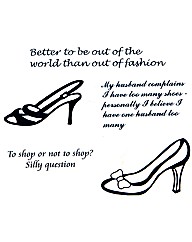 Dawn Bibby My Husband & Shoes Set of 5 W