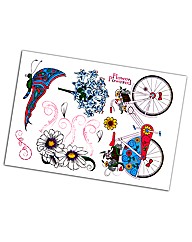 Flower Powered A5 Stamp Set - 7 Stamps i