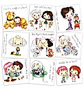Multibuy Pawfect Pals Stamps - 9 Stamp S