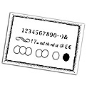 Claritystamps Numbers and Symbols Kit -