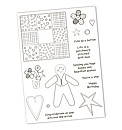 Inky Doodles A5 photo polymer stamp set