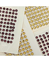 Hot Fix Gemstones - Includes 2 packs of