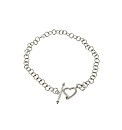 Silver Diamond Set Bracelet