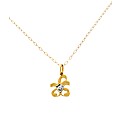 GPS Diamond Scorpio Horoscope Pendant