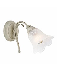 2 Pack Floral Single Light Wall Light