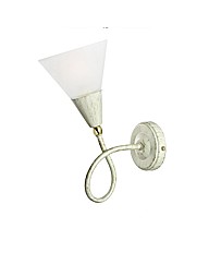Rustic Angle Swirl Wall Light