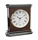 Square Shaped Wooden Mantel Clock