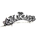 Paperself Pair of Lace Garden Lashes