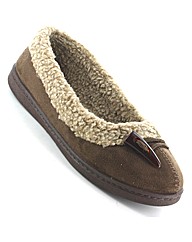 Dr Keller Firewood Wide Fit Slipper