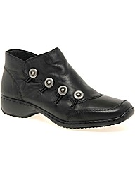 Rieker Dawn Womens Leather Ankle Boots