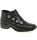 Rieker Dawn Womens Leather Ankle Boots
