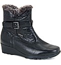 Josef Seibel Bliss Womens Fur Lined Low