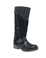 Rieker Lana Womens Zip and Strap Long Bo