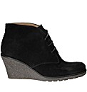 Gabor Elen Suede Wedge Ankle Boots