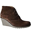 Gabor Elen Suede Wedge Ankle Boots