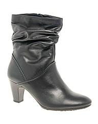 Gabor Magda Womens Rouched Leather High