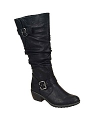 Rieker Bernadette Double Buckle Ruched L