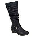 Rieker Bernadette Double Buckle Ruched L