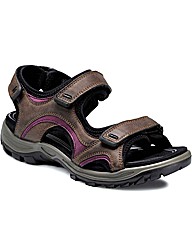 Ecco Sandy Womens Velcro Fastening Sanda
