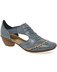 Rieker Martha Rouched Trim Dress Shoes