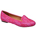 Ravel Louisa      Fuchsia Lace Slip on