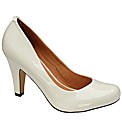 Ravel Karson Off White Patent court shoe