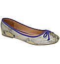 Ravel Liza   Natural Snake/purple pump