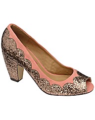 Dolcis Glitter Court Shoe