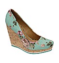 Dolcis Pointy Cork Wedge