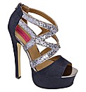 Dolcis Zig-Zag Strap Platform