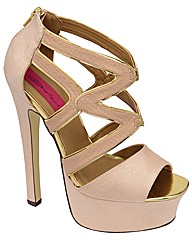 Dolcis Zig-Zag Strap Platform