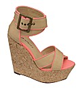 Dolcis Neon Strappy Wedge