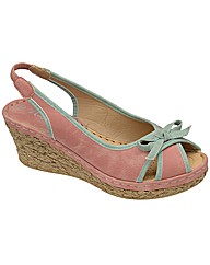 Manfield Slingback Wedge
