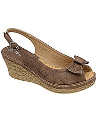 Manfield Cut Out P/toe Wedge