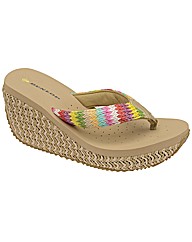 Dunlop Raffia Wedge