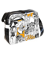 Dunlop comic print despatch bag