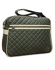 Dunlop quilted despatch zip top