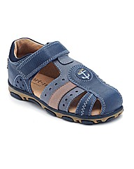 Start-rite Turin Navy Fit F Sandal