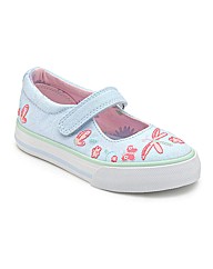Start-rite Amalfi Blue Fit F Canvas