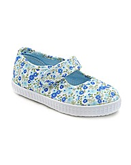 Start-rite Portofino Blue Fit F Canvas