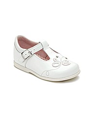 Start-rite Pixie Wht Patent Fit F Shoes