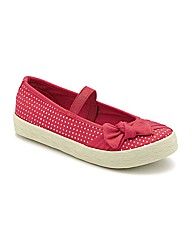 Start-rite Capri Red Fit F Canvas