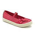 Start-rite Capri Red Fit F Canvas