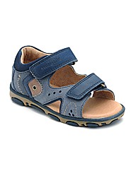 Start-rite Genoa Navy Fit F Sandal