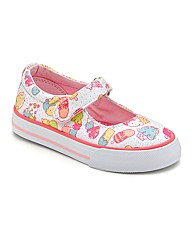 Start-rite Gelato White Fit F Canvas