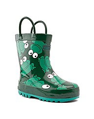 Start-rite Froggie Green Fit F Wellies