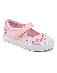 Start-rite Amalfi Pink Fit F Canvas