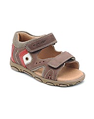 Start-rite Genoa Brown Fit F Sandal