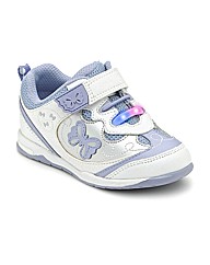 Start-rite X-dazzle White Fit G Trainers