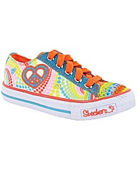 Skechers SK10194 Girls Lace-Up